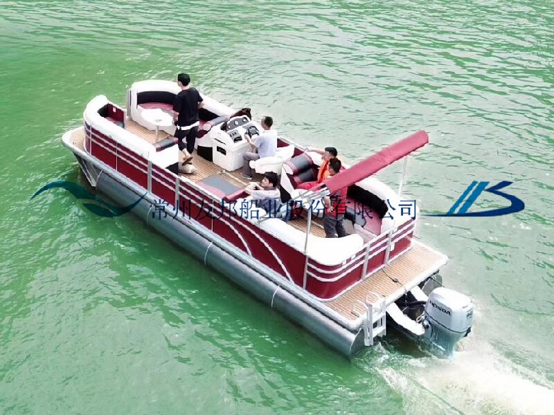 Aluminum alloy pontoon boat