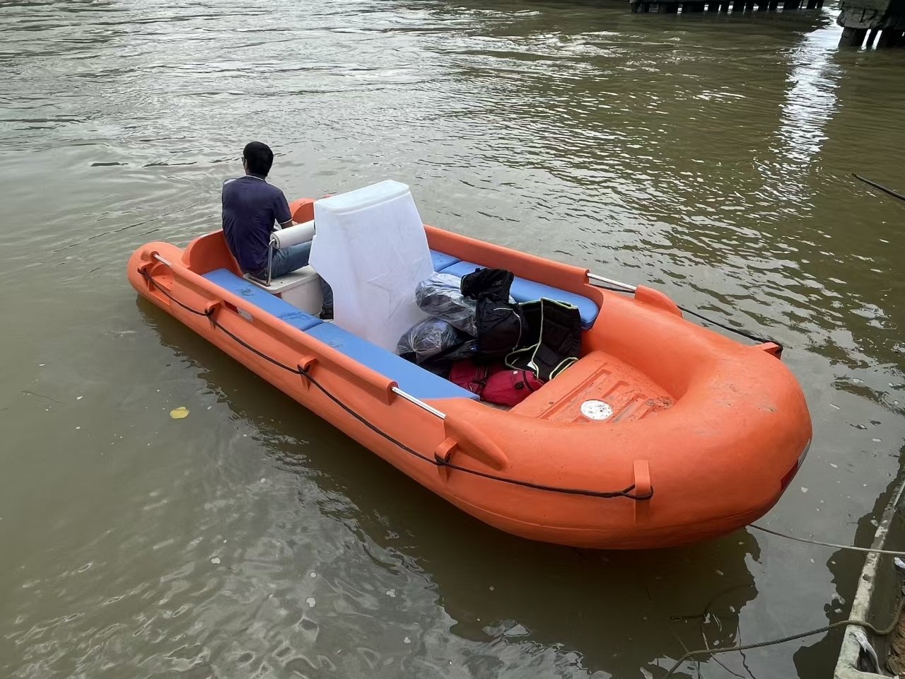  4.5m HDPE boat