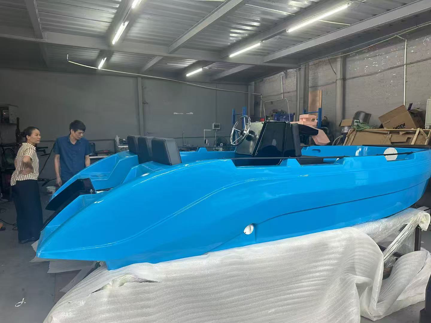 4.9m HDPE boat